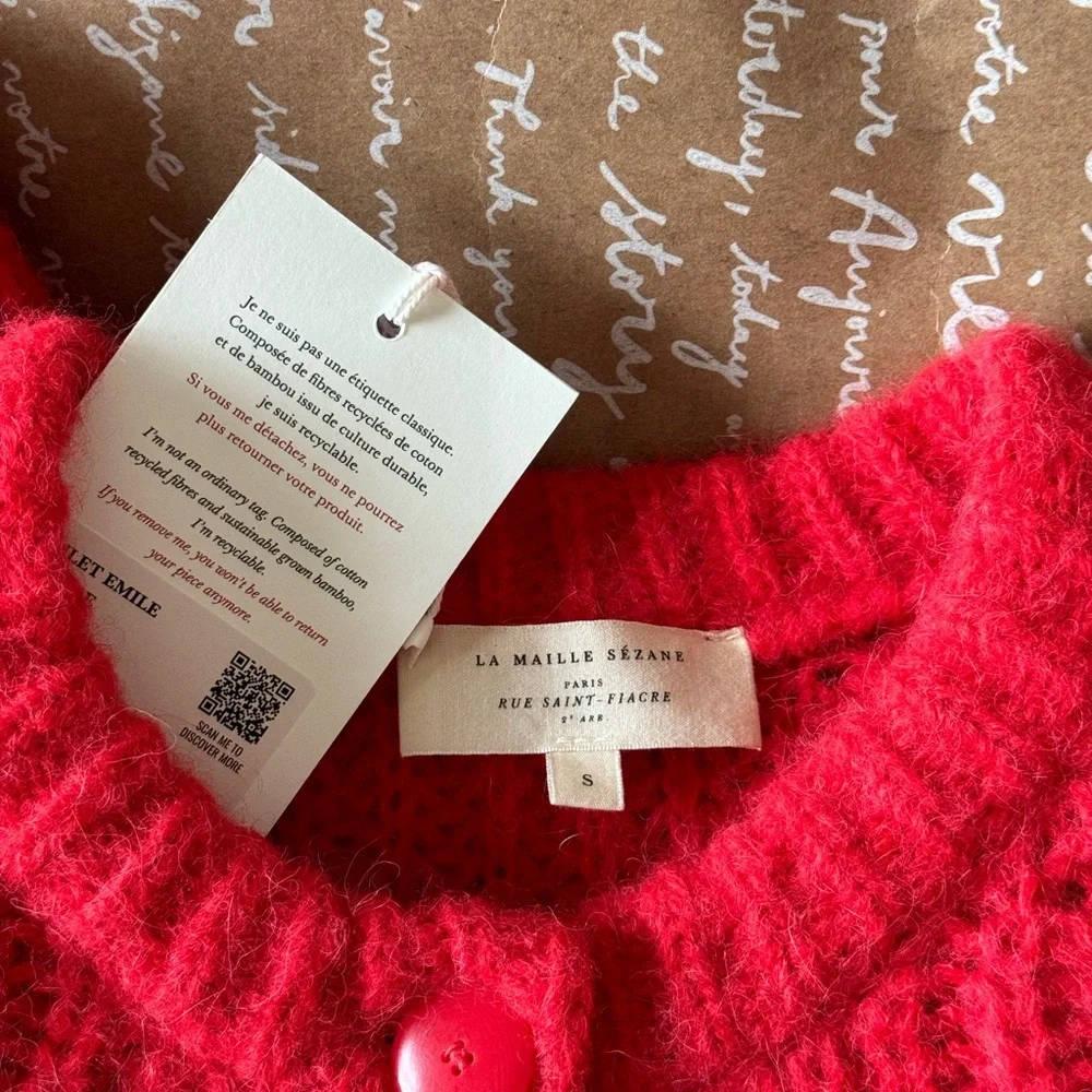 [SOLD] Sezane Emile Cardigan - size small (NEW) - Picture 4 of 5